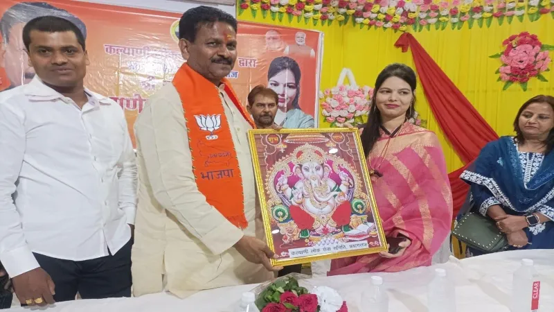 प्रयागराज के नवनिर्वाचित महापौर का हुआ स्वागत