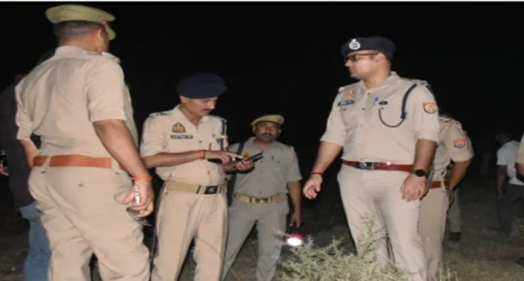 बांदा: सात बदमाशों ने किया बैंक लूटने का प्रयास, चार गिरफ्तार, पुलिस मुठभेड़ में तीन बदमाशों घायल