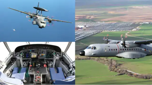 भारत के लिए निर्मित सी295 विमान की पहली उड़ान रही सफल 