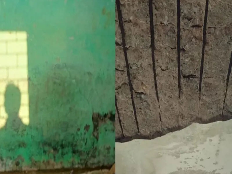 हापुड़ में प्राथमिक विद्यालय की छत का बड़ा हिस्सा गिरा, तीन बच्चे घायल 