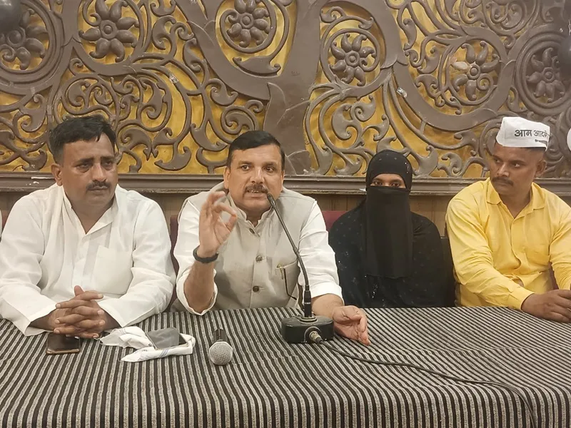 भाजपा राज में राजनीति करनी है तो जेल जाने के लिए रहिये तैयार : संजय सिंह