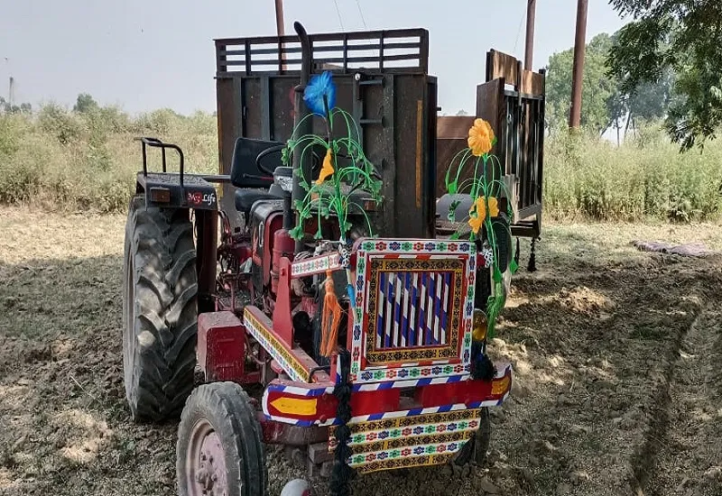 संभल : तेज रफ्तार ट्रैक्टर-ट्रॉली खंदक में घुसी, चालक की मौत...असमोली थाना क्षेत्र में हुआ हादसा