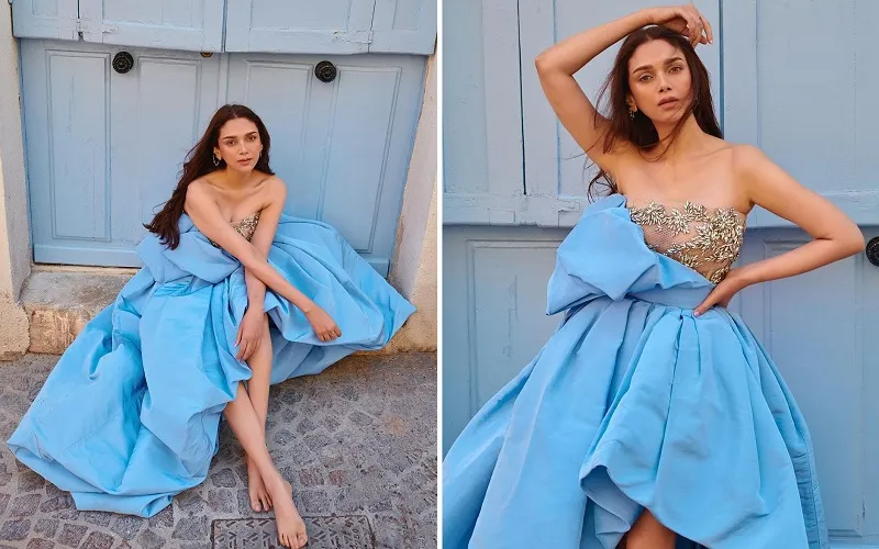Cannes 2023 : रेड कार्पेट पर लाइट ब्लू गाउन में दिखीं अदिति राव हैदरी, एक्ट्रेस की सादगी पर फिदा हुए फैंस