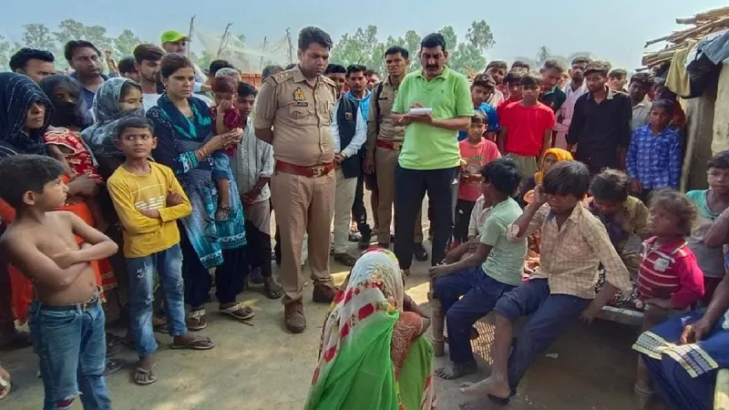 पानी भरे गड्ढों में गिरे पांच बच्चों की डूबने से मौत, परिवार में मचा कोहराम