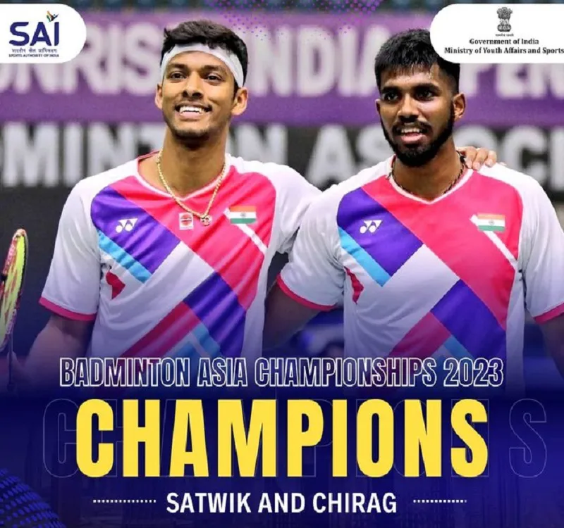Asia Badminton Championships : भारत के लिए गर्व का पल, मेरा लंबा इंतजार खत्म हुआ, सात्विक-चिराग के स्वर्ण पदक पर बोले दिनेश खन्ना 
