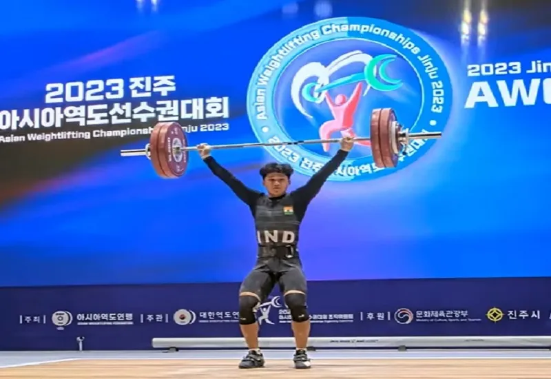 Asian Wrestling Championships : Jeremy Lalrinnunga ने स्नैच में जीता रजत पदक, क्लीन एवं जर्क में रहे नाकाम