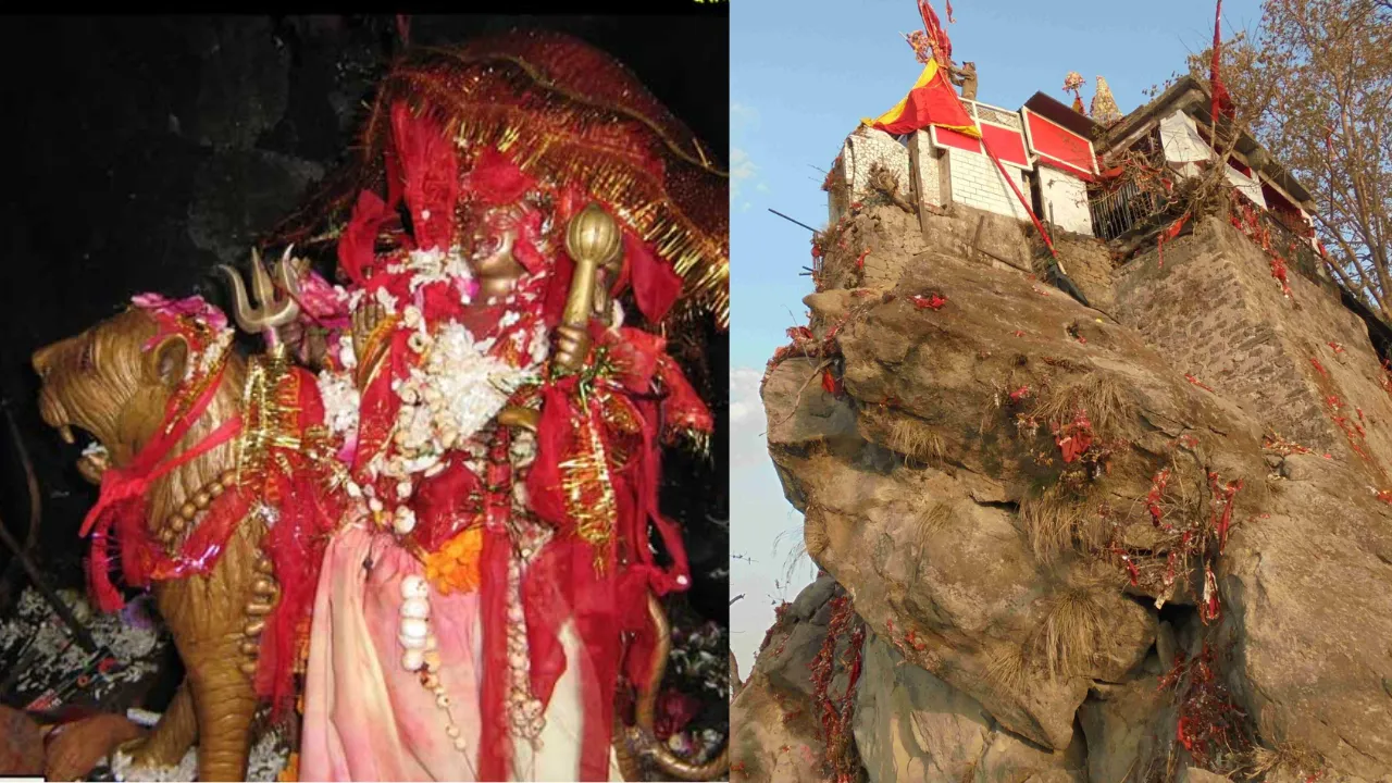 टनकपुर: बरसात के कारण मां पूर्णागिरि धाम में श्रद्धालुओं की संख्या में आई गिरावट