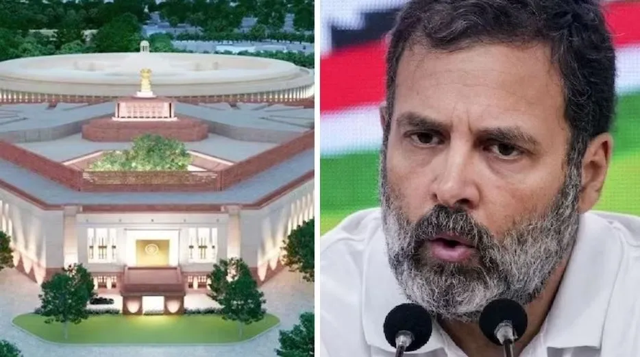 संसद भवन के उद्घाटन को राज्याभिषेक समझ रहे हैं प्रधानमंत्री: राहुल गांधी