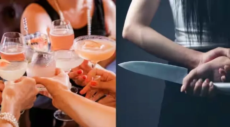 शराब पीने के बाद दो सहेलियों में कहासुनी, चाकू घोंपकर एक ने ली दूसरी की जान 