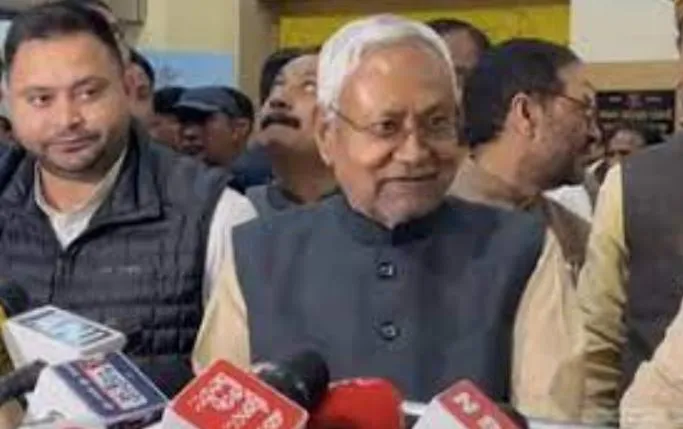 जातिगत सर्वे को लेकर सरकार की आलोचना पर नीतीश कुमार ने की भाजपा की आलोचना 