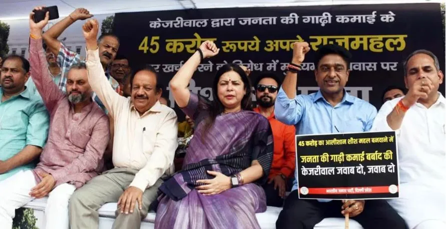 भाजपा की दिल्ली इकाई ने किया अरविंद केजरीवाल के खिलाफ ‘झूठा कहीं का’ अभियान शुरू 