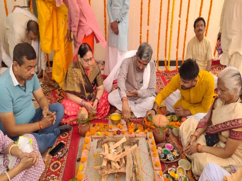 अयोध्या: मंदिर निर्माण से जुड़ी बैठकें अब नए ट्रस्ट कार्यालय में, स्थाई भवन का हुआ उद्घाटन