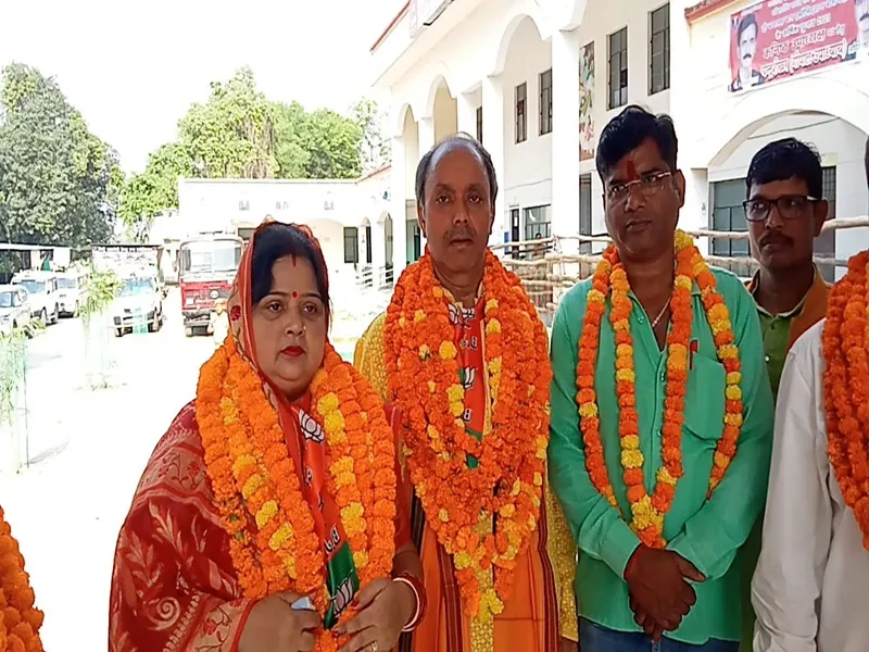 वाराणसी निकाय चुनाव: गंगापुर नगर पंचायत से भाजपा की स्नेहलता को मिली जीत, कार्यकर्ताओं में खुशी की लहर 