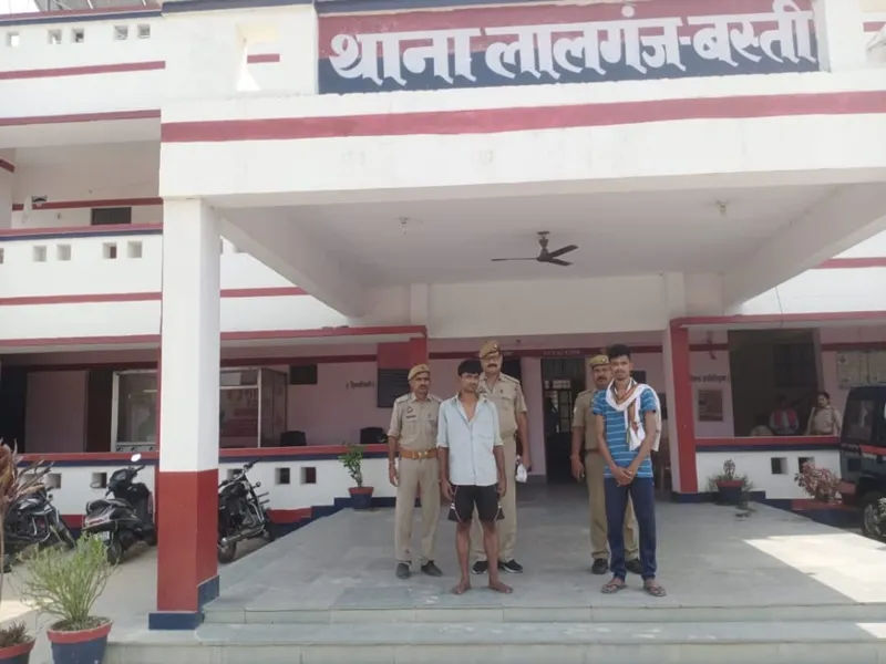 बस्ती: गैर इरादतन हत्या के आरोपित दो सगे भाई गिरफ्तार