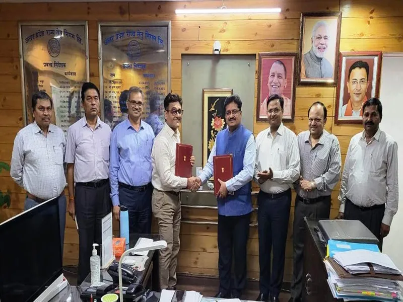 लखनऊ: रेलवे और सेतु निगम के बीच हुये एमओयू, रेल परियोजनाओं को तेजी से मिलेगी गति