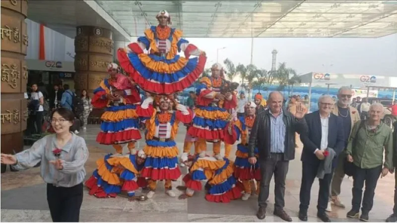 G-20 Summit: सांस्कृतिक परंपरा व छोलिया नृत्य के साथ हुआ विदेशी मेहमानों का स्वागत 