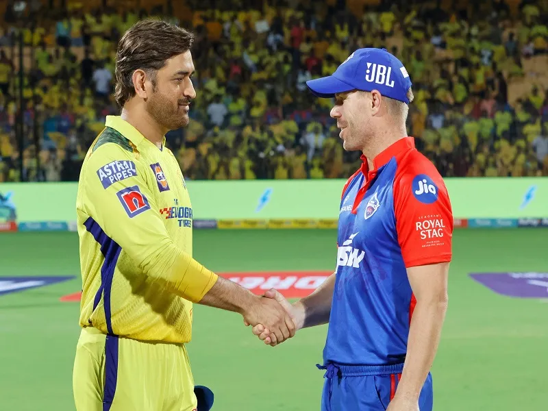 IPL 2023 : चेन्नई ने टॉस जीतकर बल्लेबाजी चुनी, दिल्ली ने गेंदबाजों में ललित यादव को दी जगह 