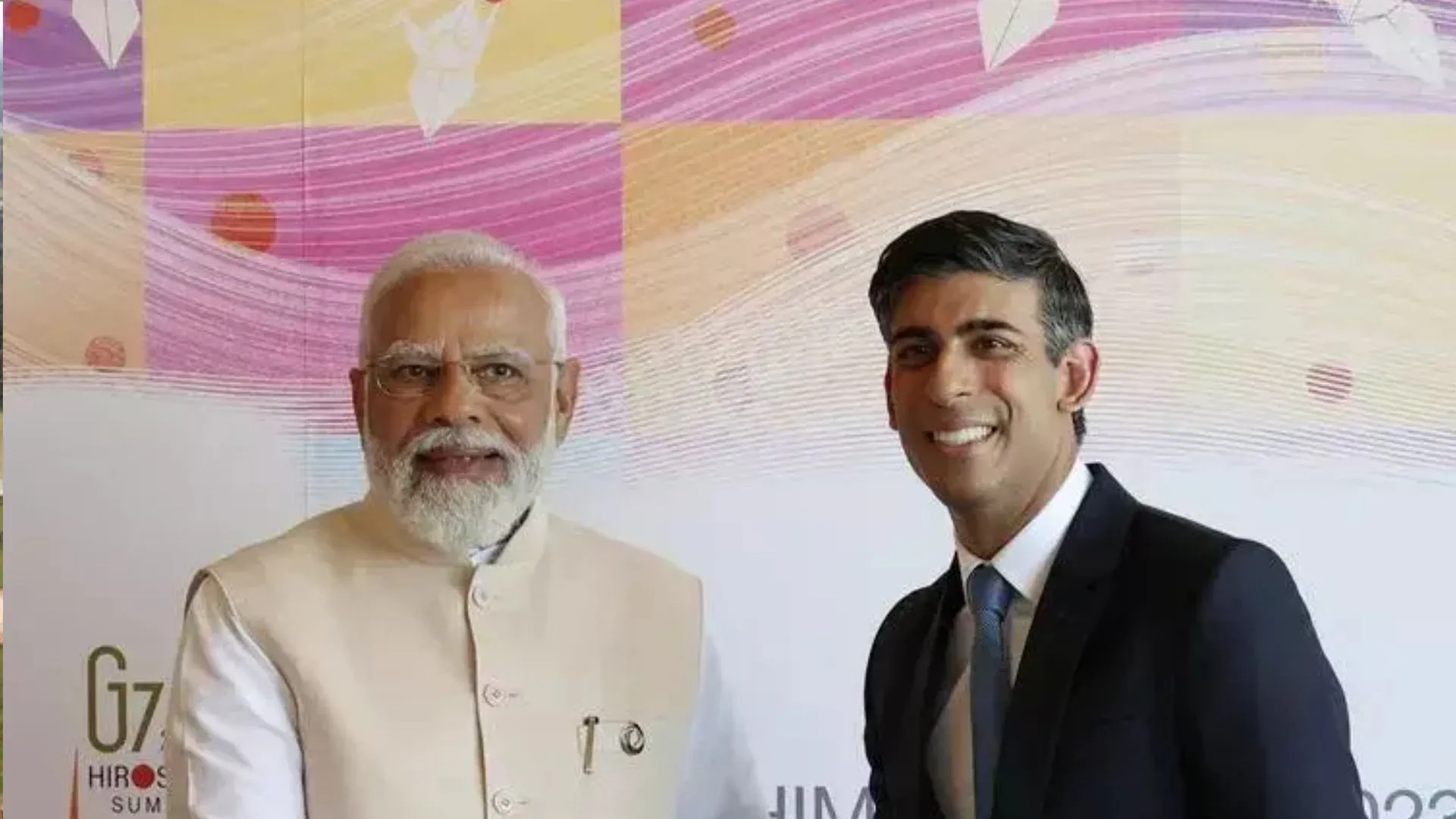 हिरोशिमा में मोदी और सुनक ने की द्विपक्षीय रणनीतिक संबंधों की समीक्षा 