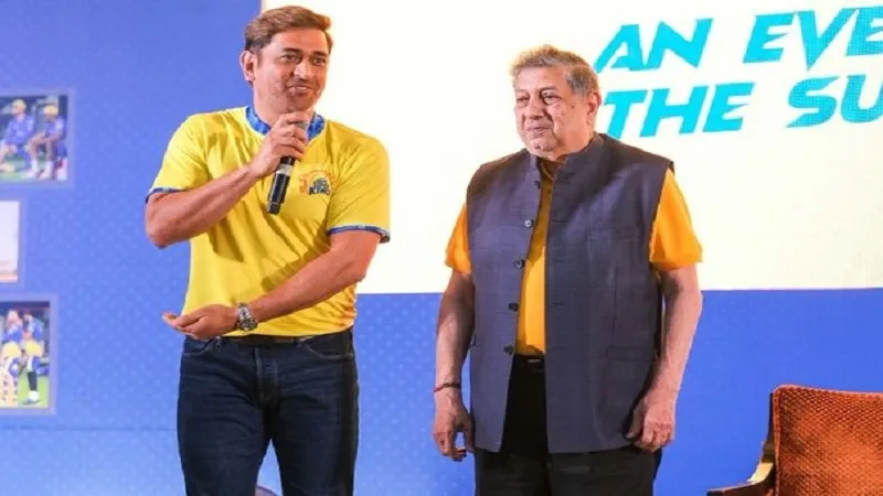 'शानदार कप्तान... सिर्फ आप ही जो चमत्कार कर सकते हो', श्रीनिवासन ने की धोनी की तारीफ