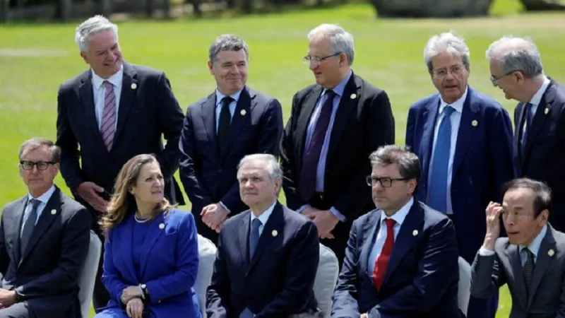 G7 वित्त मंत्रियों की बैठक समाप्त, यूक्रेन को समर्थन देने और रूस पर प्रतिबंध लगाने का लिया संकल्प 