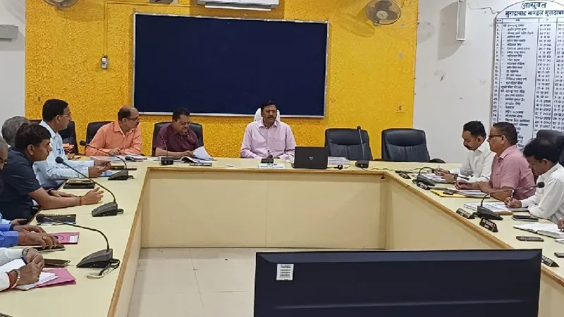 मुरादाबाद : आबकारी विभाग की समीक्षा में रामपुर और सम्भल की प्रगति खराब