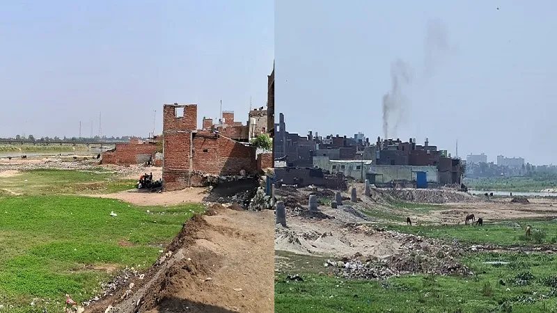 मुरादाबाद: तटबंध की बेजान कवायदों में आ गया मानसून का समय