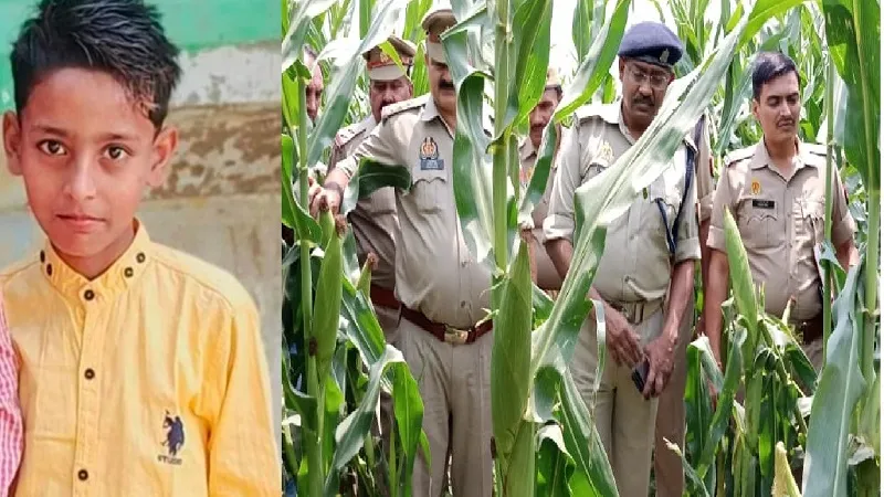 संभल: मक्का के खेत में किशोर के अवशेष मिलने से सनसनी, 10 दिन पूर्व हुआ था लापता 
