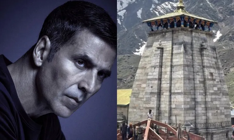 Akshay Kumar in Kedarnath: हिन्दी फिल्म जगत के मिस्टर खिलाड़ी पहुंचे बाबा केदार के धाम 