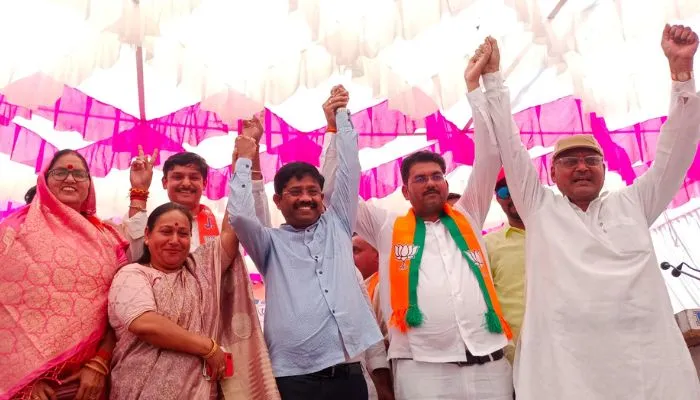 UP Nikay Chunav 2023 : Kanpur Dehat में नंद गोपाल नंदी बोले- मोदी-योगी की सरकार में अंजाम भुगत रहे अपराधी