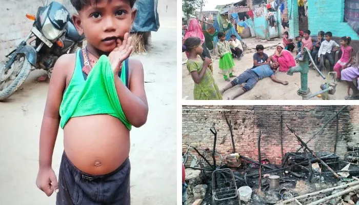 कानपुर में हृदयविदारक घटना, झोपड़ी में लगी आग, फुंक गया नौनिहाल, तीन भाई-बहन सो रहे थे, पढ़ें- पूरी खबर 