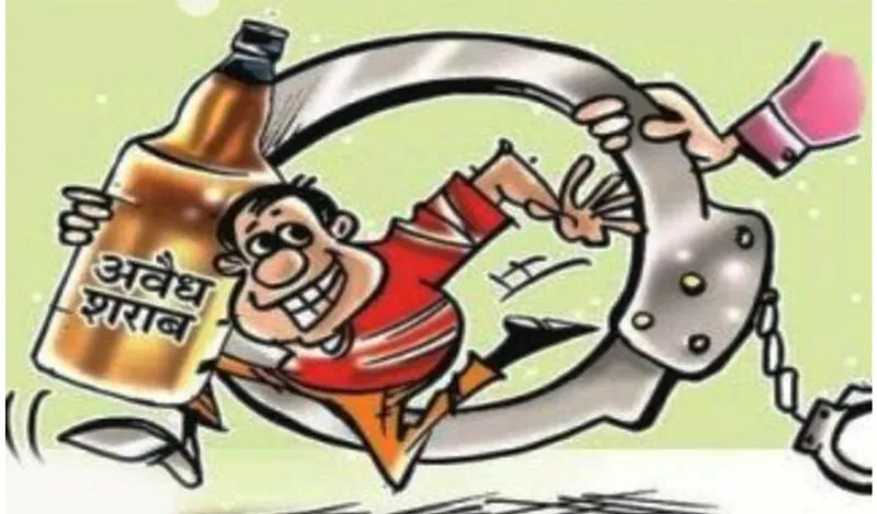 हल्द्वानी: नदी के मजदूरों को बेचने जा रहा था शराब, पकड़ा गया
