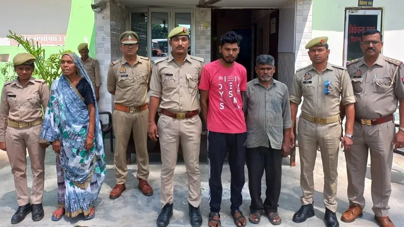 संभल: गर्भवती की हत्या कर शव लटकाने में पति समेत तीन गिरफ्तार