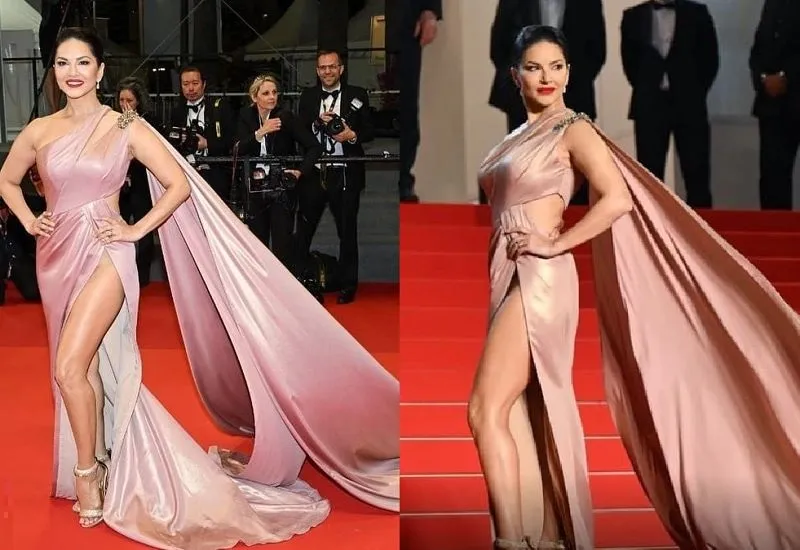 'Cannes Film Festival 2023': रेड कार्पेट  पर  Sunny Leone ने दिखाईं  अदाएं, एक्ट्रेस की ड्रेस ने खींचा ध्यान