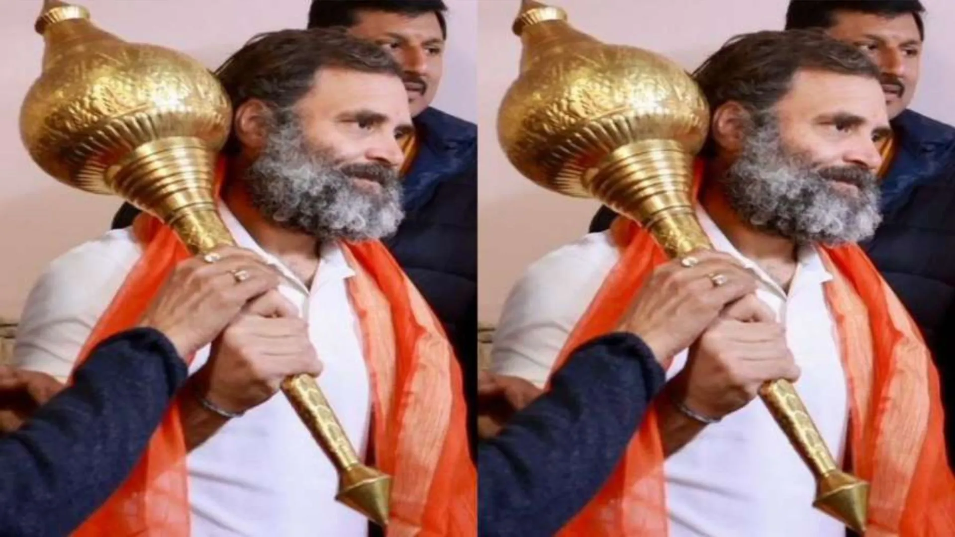 Karnataka Election: गदा लिए राहुल गांधी की तस्वीर हो रही वायरल, कांग्रेस नेता ने भी किया शेयर