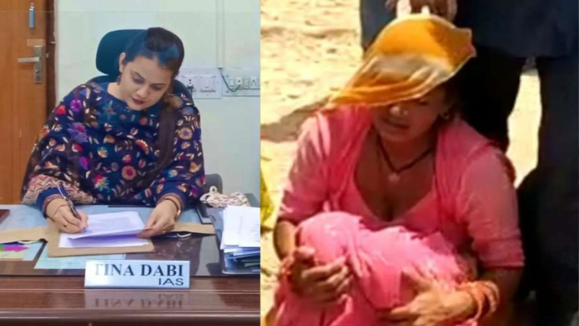 घर से बेघर हुए पाकिस्तान से आए हिंदू, IAS टीना डाबी के आदेश पर चला बुलडोजर