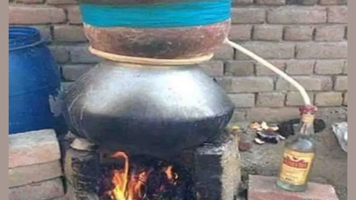 Kichcha News : महाराजपुर में शराब की सात भट्ठियां तोड़ीं, 80 हजार लीटर लहन नष्ट 