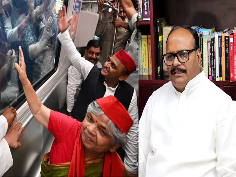 लखनऊ: मेट्रो में अखिलेश यादव के प्रचार पर बोले ब्रजेश पाठक, न जीना बना न लिफ्ट, उद्घाटन करके भाग गए