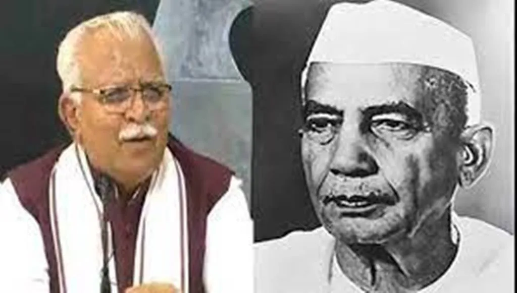खट्टर ने चौधरी चरण सिंह की पुण्यतिथि पर भावभीनी श्रद्धांजलि दी 