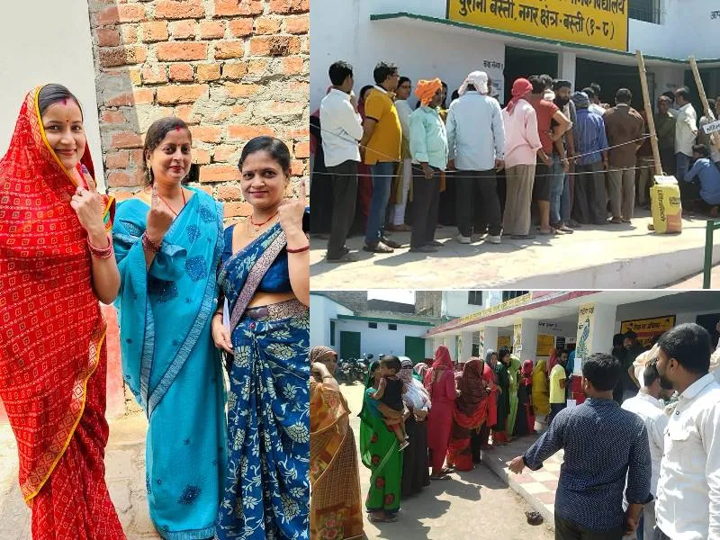 UP Nikay Chunav: उम्मीदवारों की किस्मत मतपेटी में बंद, जानिए कितने फीसदी हुआ मतदान