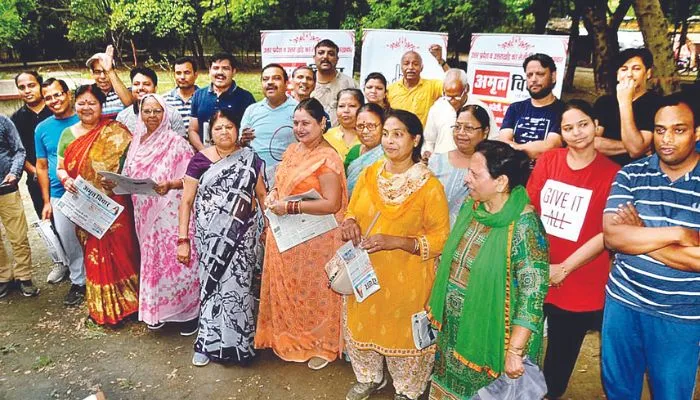 वोट विचार विद अमृत विचार: संजय वन में आयोजित कार्यक्रम में बोले मतदाता- भोकाल जमाने वाला नहीं, काम वाला चाहिए मेयर