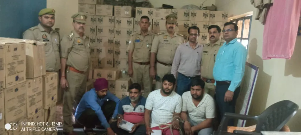 बरेली: नगर निकाय चुनाव से पहले ट्रक से 510 पेटी शराब बरामद, आठ पर FIR