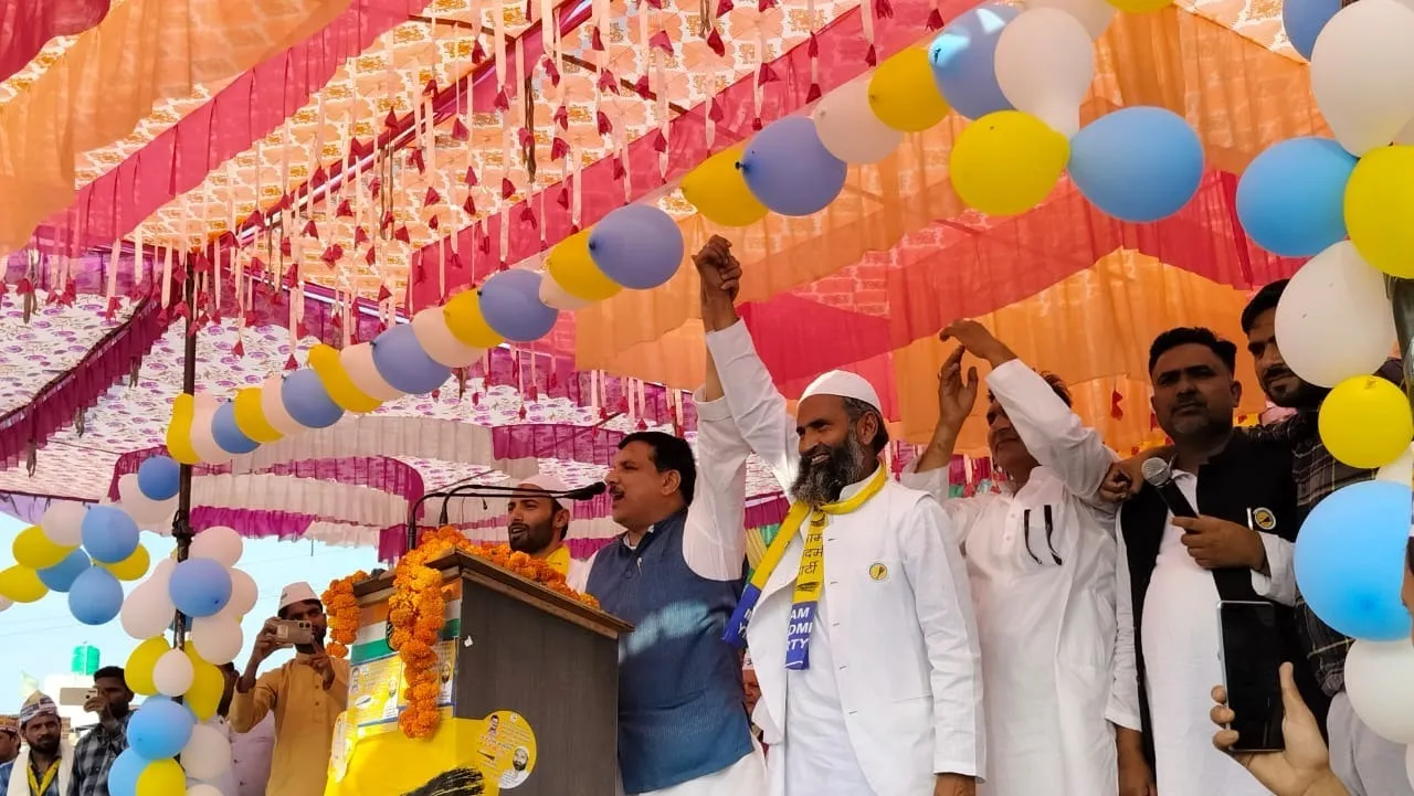 मुरादाबाद: श्मशान और कब्रिस्तान की बात करती है भाजपा- संजय सिंह