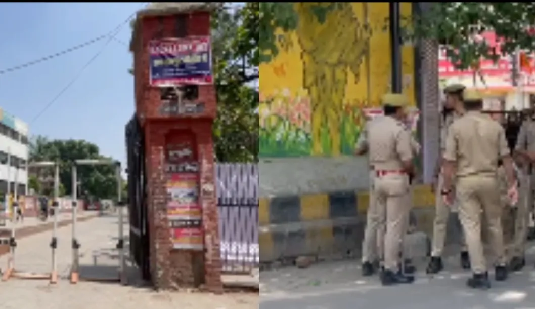 बरेली: सीएम की सुरक्षा में लगे पुलिसकर्मी धूप नहीं कर सके बर्दाश्त, तलाशते नजर आए छांव