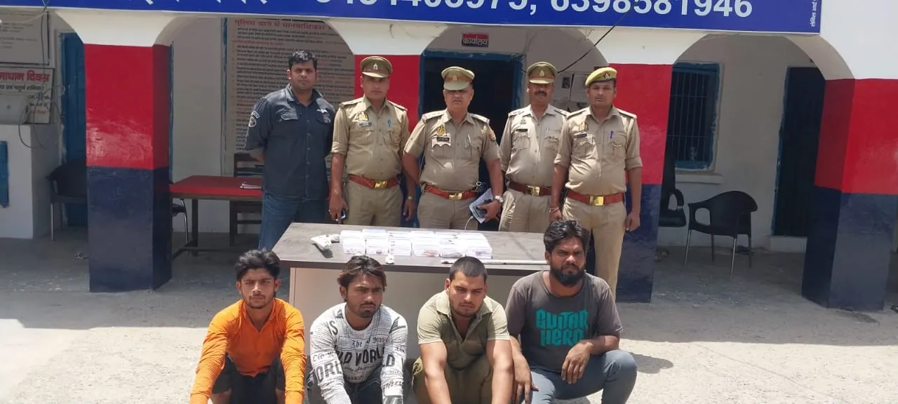 मेरठ: बंद मकानों में चोरी को अंजाम देने वाले गिरोह के तीन सदस्य पकड़े, सामान भी बरामद