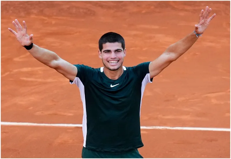 ATP Rankings : कार्लोस अल्कराज ने फिर पहना नंबर-1 का ताज, डेनिल मेदवेदेव दूसरा स्थान पर