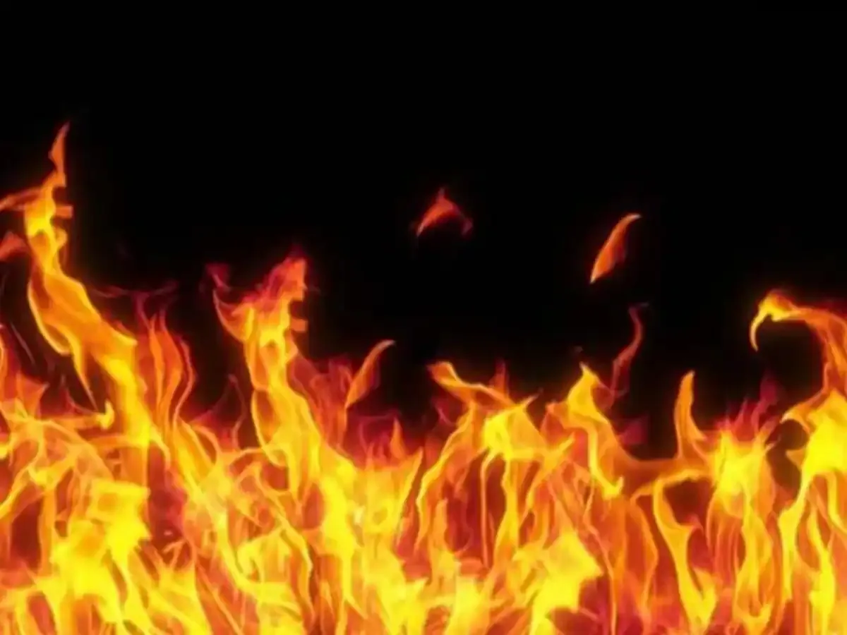 मुरादाबाद: निर्यात फर्म में लगी आग, लाखों का नुकसान, मतगणना के दौरान आग से मचा हड़कंप