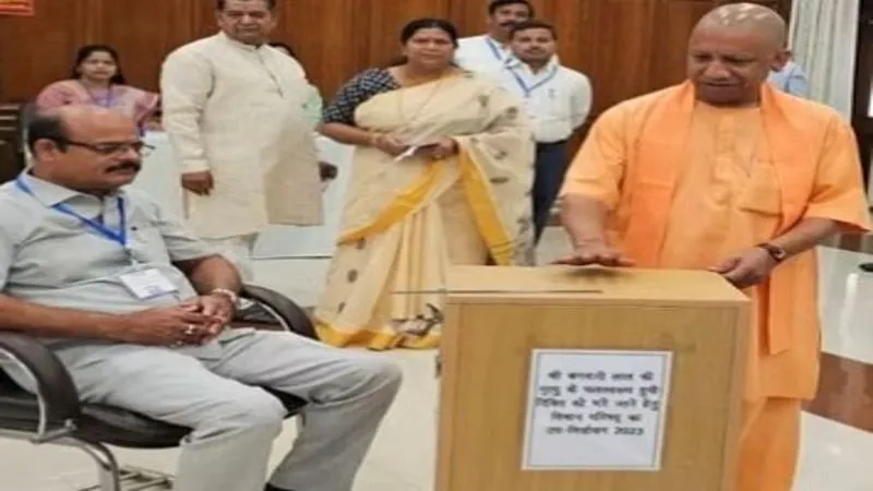 UP MLC Election : विधान परिषद चुनाव में दोपहत तीन बजे तक 396 विधायकों ने डाले वोट