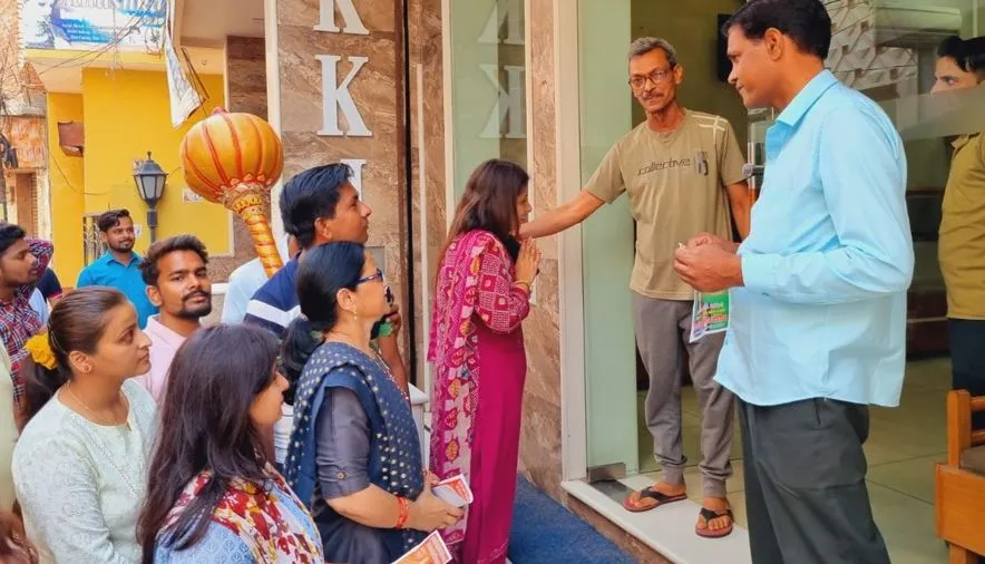 पूर्व चेयरमैन राजीव अग्रवाल टीटी ने दे दिया निर्दलीय प्रत्याशी प्रियंका कौशिक को आशीर्वाद...जानिए पूरा मामला 