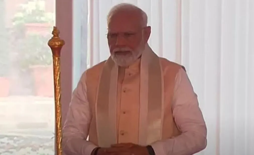 पीएम मोदी ने किया नए संसद भवन का उद्घाटन, लोकसभा अध्यक्ष ओम बिरला भी रहे मौजूद