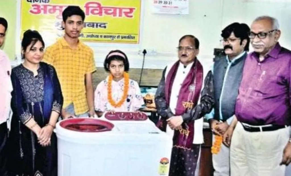 अपने निष्पक्ष समाचारों से दिलों में जगह बना रहा अमृत विचार, उत्सव लकी ड्रा के विजेताओं को बांटे उपहार